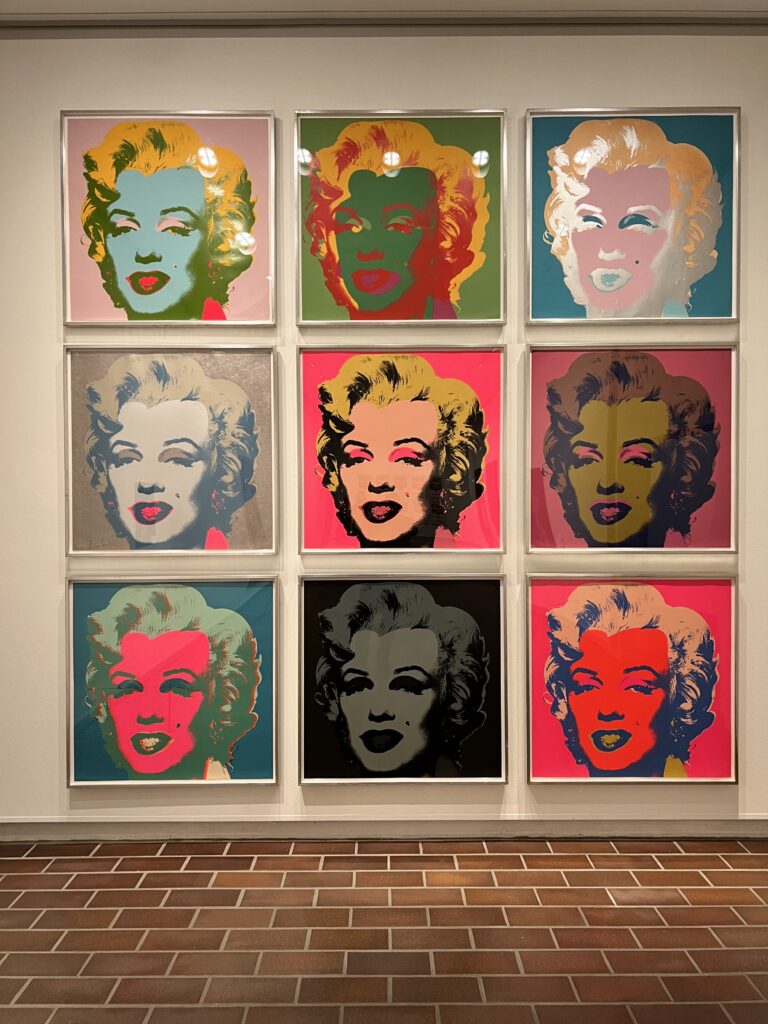 Andy Warhol paintings in Louisiana Museum